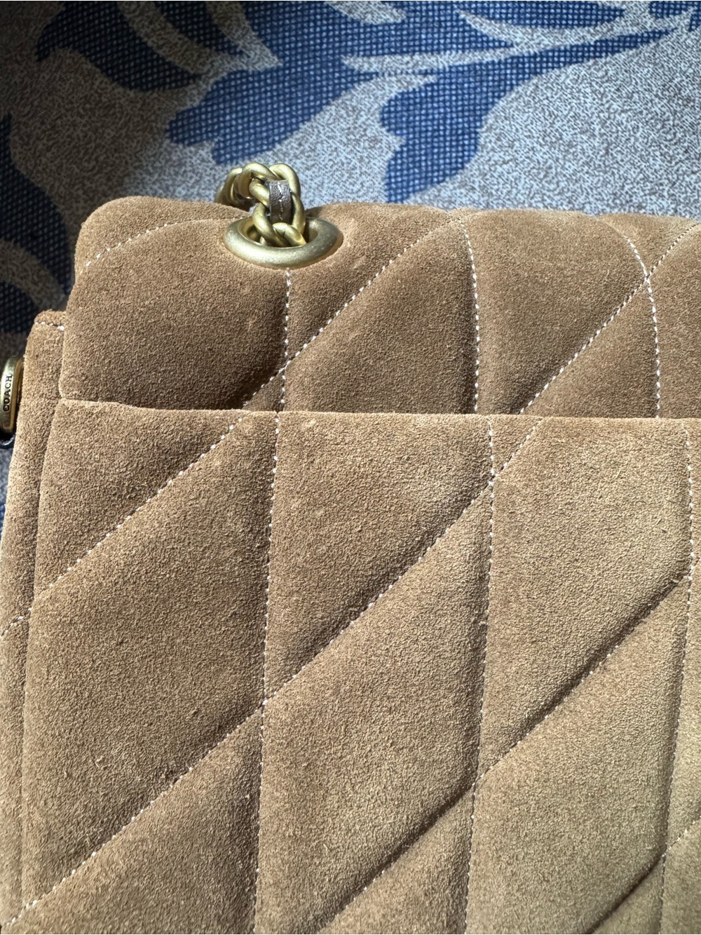 Coach Quilted Tabby 26 Shoulder Bag in Cedar with Gold Hardware - Picture 6 of 9